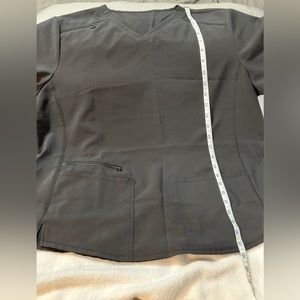 Women’s grey XL scrub top